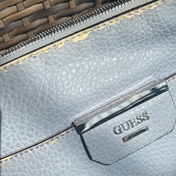 Guess Powder Blue Satchel - Picture 12 of 17